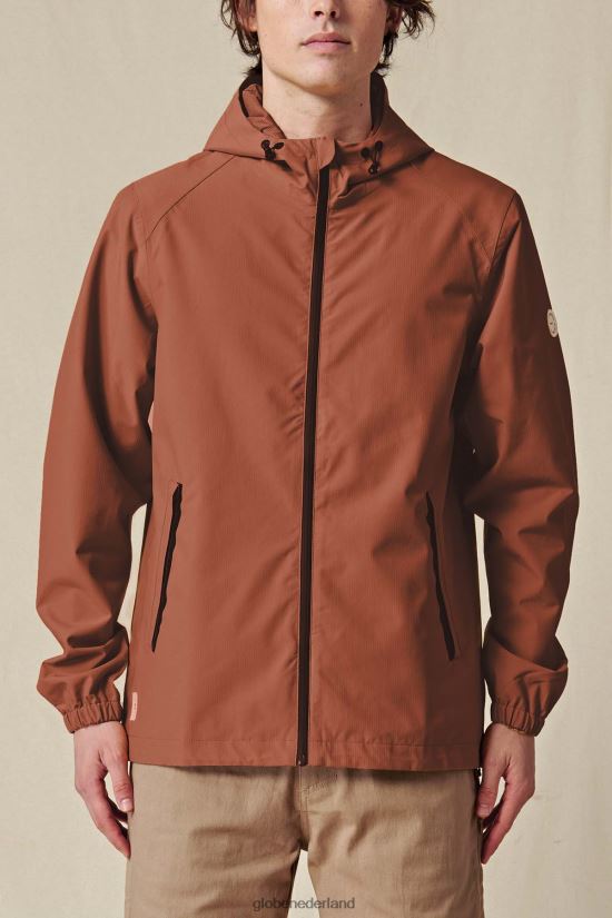 Globe Brand donkere walnoot breaker spuitjasje FX80Z2335 kleding