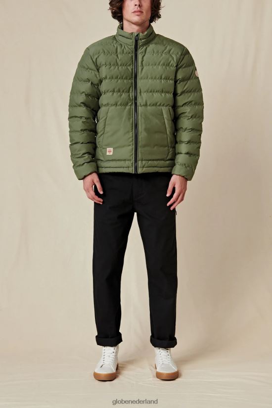 Globe Brand olijf eersteklas donsjack FX80Z2336 kleding