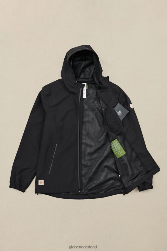 Globe Brand zwart breaker spuitjasje FX80Z2334 kleding