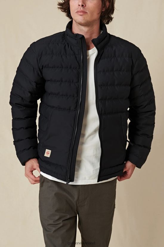 Globe Brand zwart eersteklas donsjack FX80Z2337 kleding