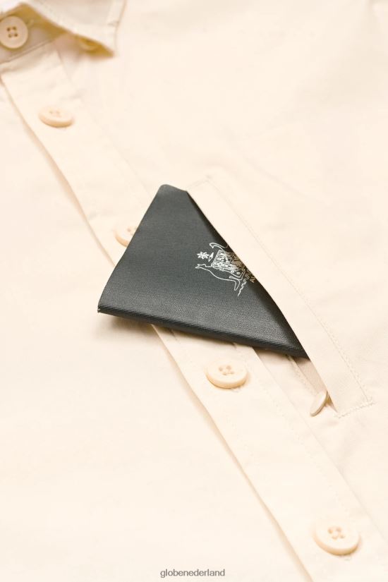 Globe Brand bleekmiddelvrij en kleurstofvrij foundation s/s shirt FX80Z2313 kleding