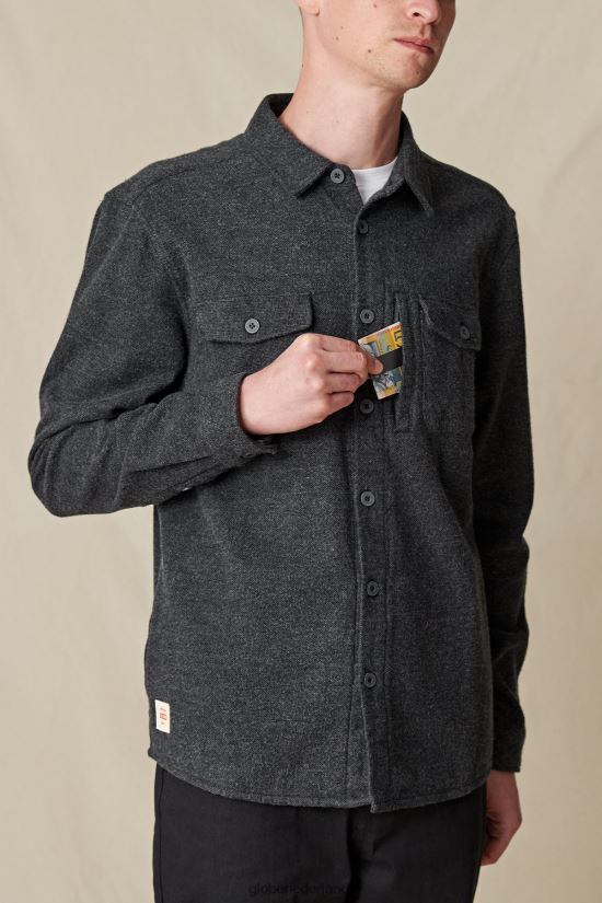 Globe Brand houtskool zwerver shaket FX80Z2320 kleding