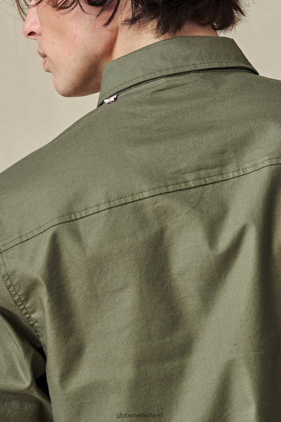 Globe Brand olijf foundation l/s-shirt FX80Z2318 kleding