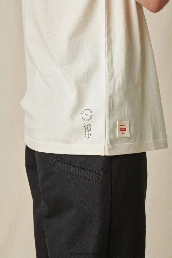 Globe Brand bleekmiddelvrij en kleurstofvrij lv tee FX80Z2300 kleding