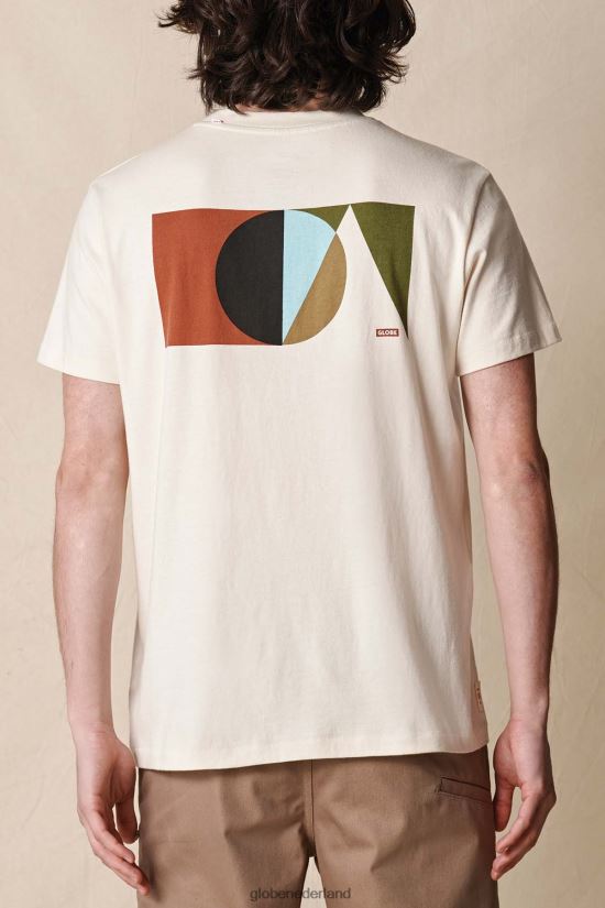 Globe Brand bleekmiddelvrij en kleurstofvrij vlag tee FX80Z2304 kleding