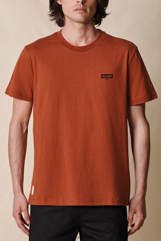 Globe Brand donkere walnoot levend T-stuk met lage snelheid FX80Z2307 kleding