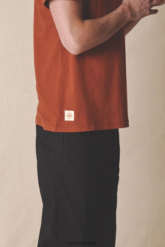 Globe Brand donkere walnoot levend T-stuk met lage snelheid FX80Z2307 kleding