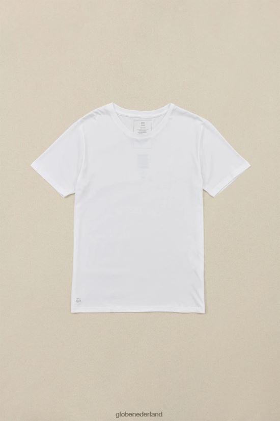 Globe Brand wit beneden onder de tee FX80Z2296 kleding
