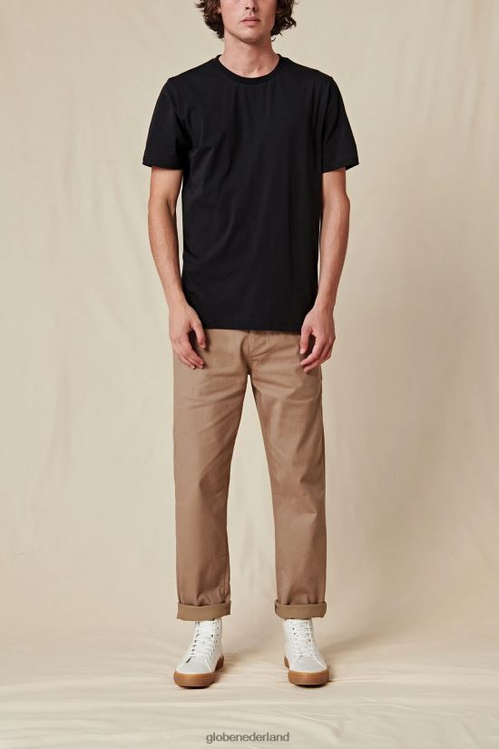 Globe Brand zwart beneden onder de tee FX80Z2295 kleding