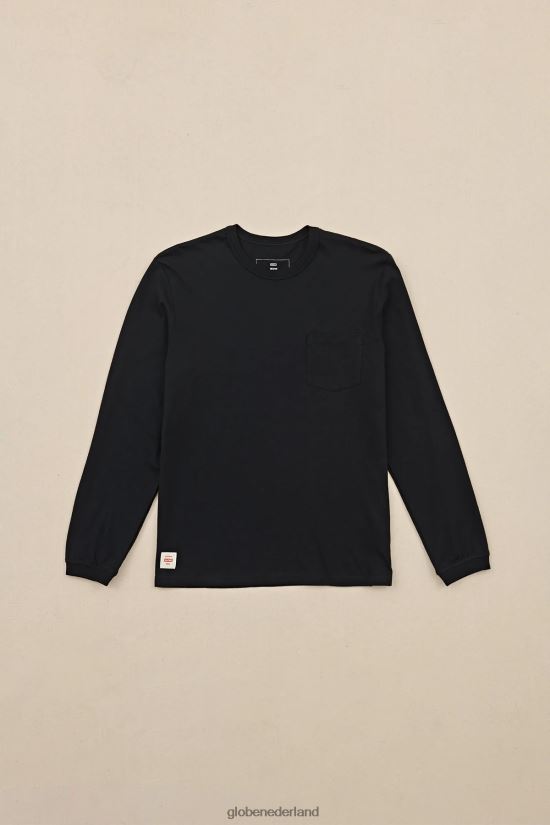 Globe Brand zwart elke verdomde dag is het tee FX80Z2294 kleding