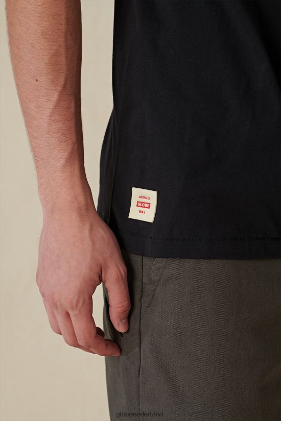 Globe Brand zwart elke verdomde dag tee FX80Z2286 kleding