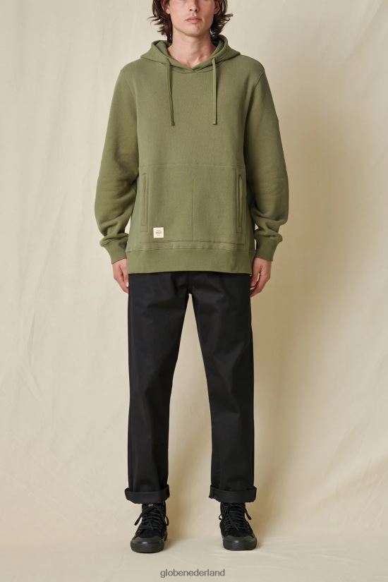 Globe Brand olijf stevige capuchon FX80Z2322 kleding