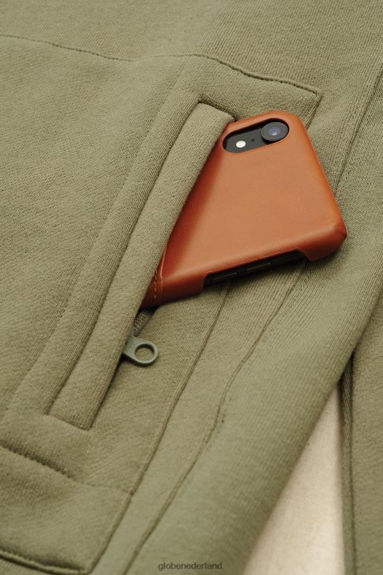 Globe Brand olijf stevige capuchon FX80Z2322 kleding