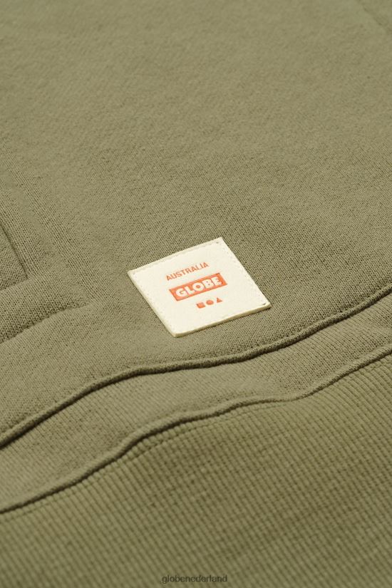 Globe Brand olijf stevige capuchon FX80Z2322 kleding
