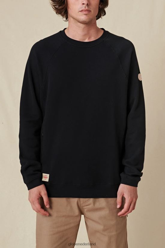 Globe Brand zwart reizigers bemanning FX80Z2325 kleding