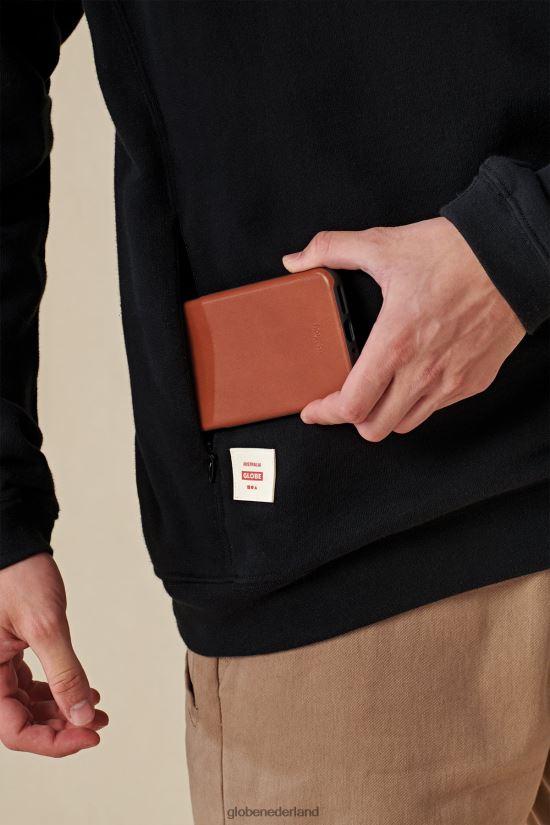 Globe Brand zwart reizigers bemanning FX80Z2325 kleding