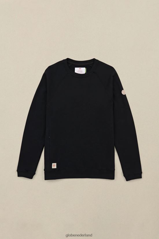 Globe Brand zwart reizigers bemanning FX80Z2325 kleding