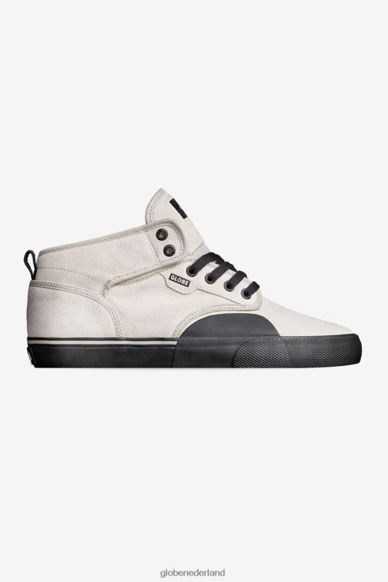 Globe Brand gebroken wit/zwart/plus bont midden FX80Z284 schoenen