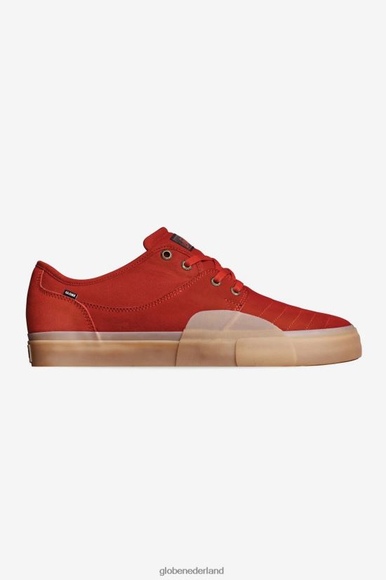 Globe Brand rood/gom mahalo plus FX80Z283 schoenen