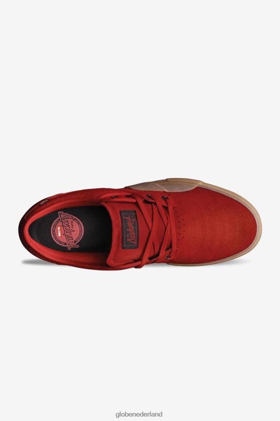 Globe Brand rood/gom mahalo plus FX80Z283 schoenen