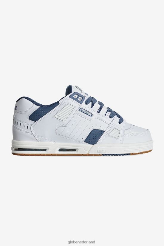 Globe Brand wit/blauw/gom sabel FX80Z255 schoenen