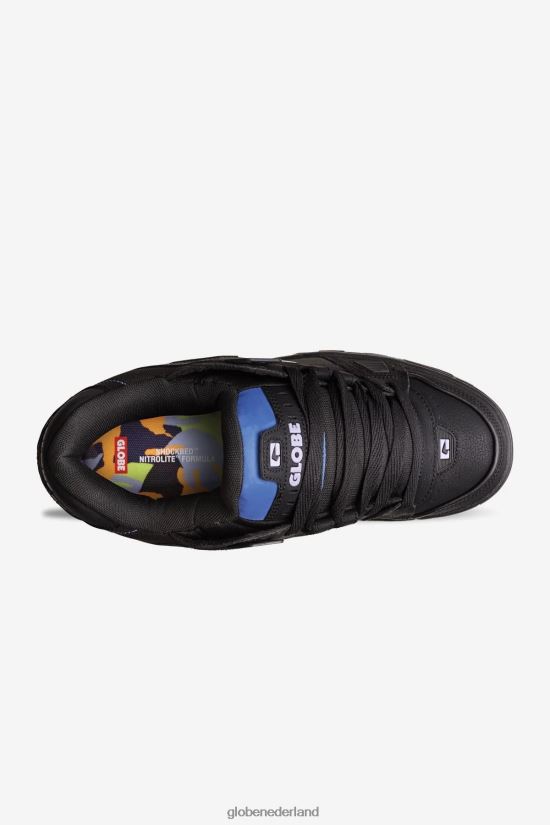 Globe Brand zwart/lila/mozaïek sabel FX80Z279 schoenen