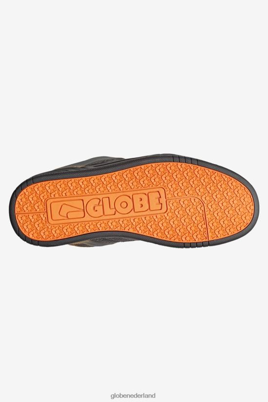 Globe Brand zwart/oranje vervagen kantelen FX80Z259 schoenen