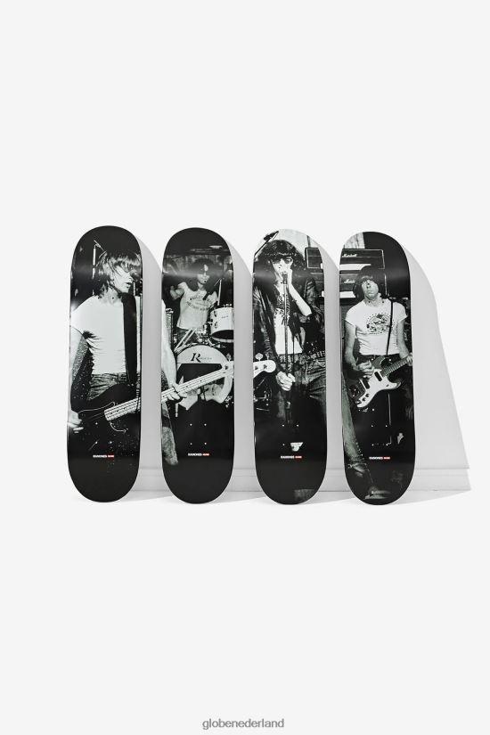 Globe Brand op het podium Ramones verzameldeckset FX80Z2238 skateboards