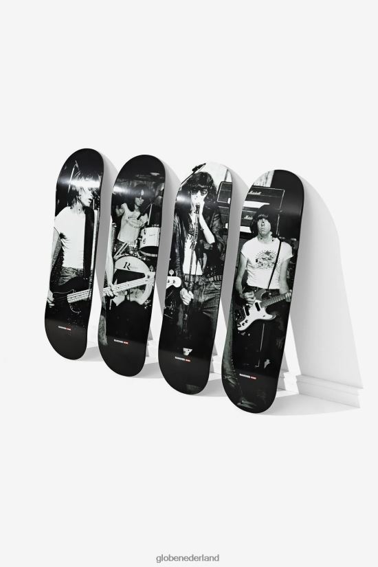 Globe Brand op het podium Ramones verzameldeckset FX80Z2238 skateboards