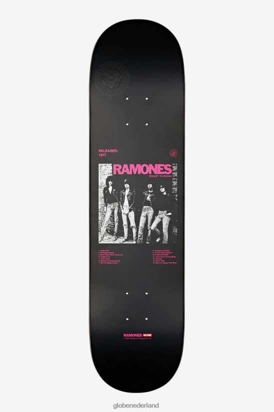 Globe Brand raket naar Rusland g2 8,0" Ramones-deck FX80Z2215 skateboards