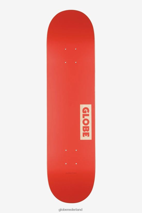 Globe Brand rood Goodstock 7,75"-dek FX80Z2219 skateboards