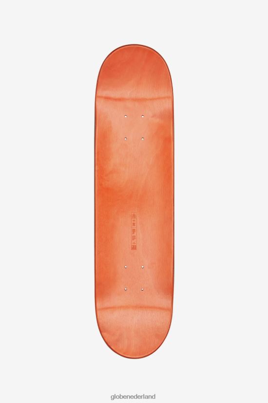 Globe Brand spiraalverf/zwart Peace Man Mid-deck van 7,6 inch FX80Z2209 skateboards