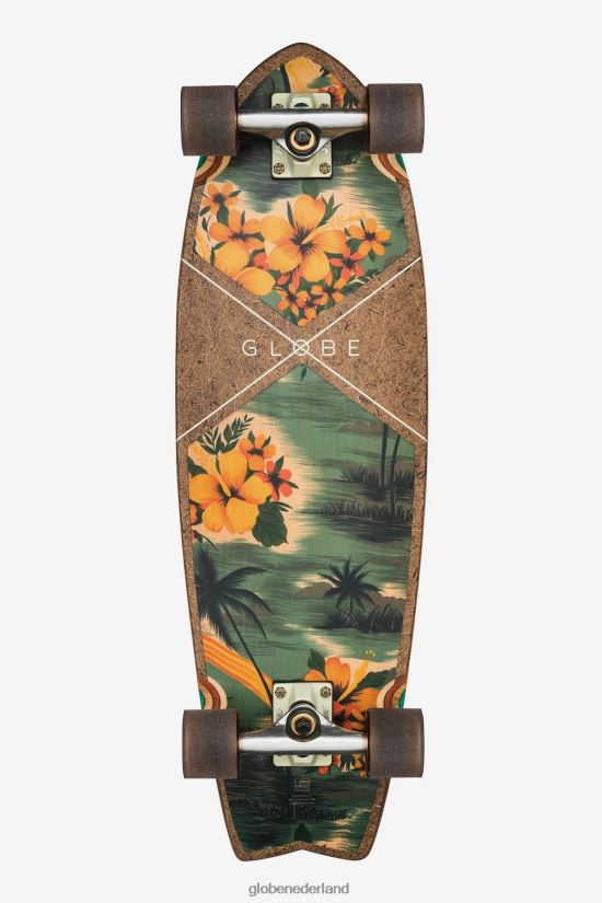 Globe Brand kokosnoot/Hawaïaans suncity 30" kruiser FX80Z2115 skateboards