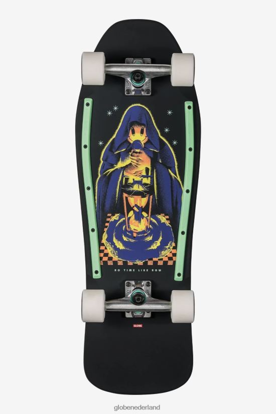 Globe Brand zwart/geen tijd fantoom 31" kruiser FX80Z2131 skateboards