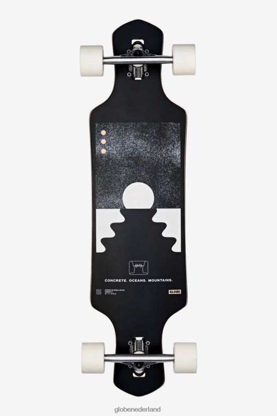Globe Brand getijdenkracht/zwart Geminon 35" longboard FX80Z2143 skateboards