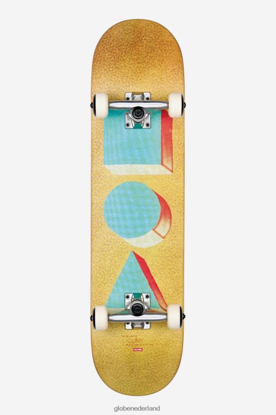 Globe Brand blauw/oranje g1 d-stapel 7,75" compleet FX80Z2194 skateboards