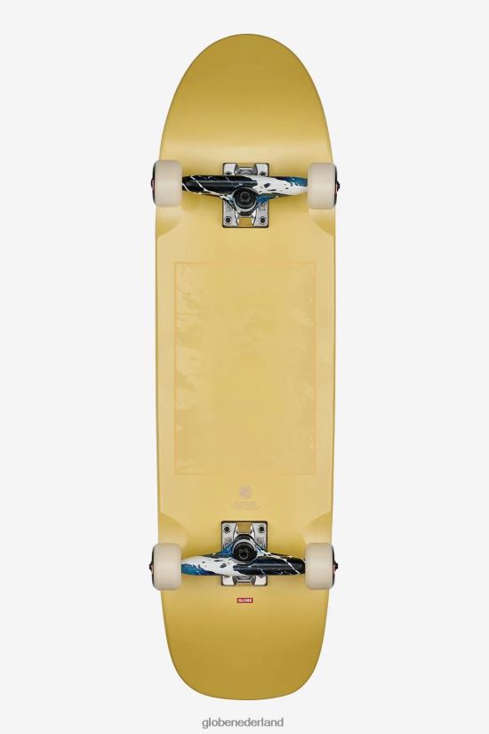 Globe Brand geel/komehel schieter 8,6" compleet FX80Z2172 skateboards