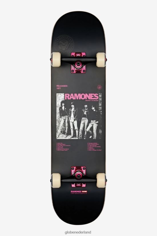 Globe Brand raket naar Rusland g2 ramones 8.0" compleet FX80Z2198 skateboards