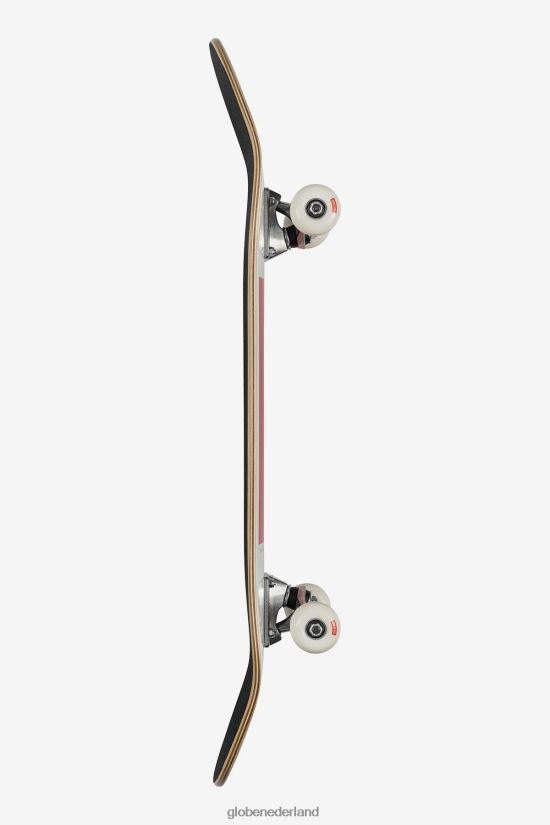 Globe Brand wit rood g0 blokserif 8,0