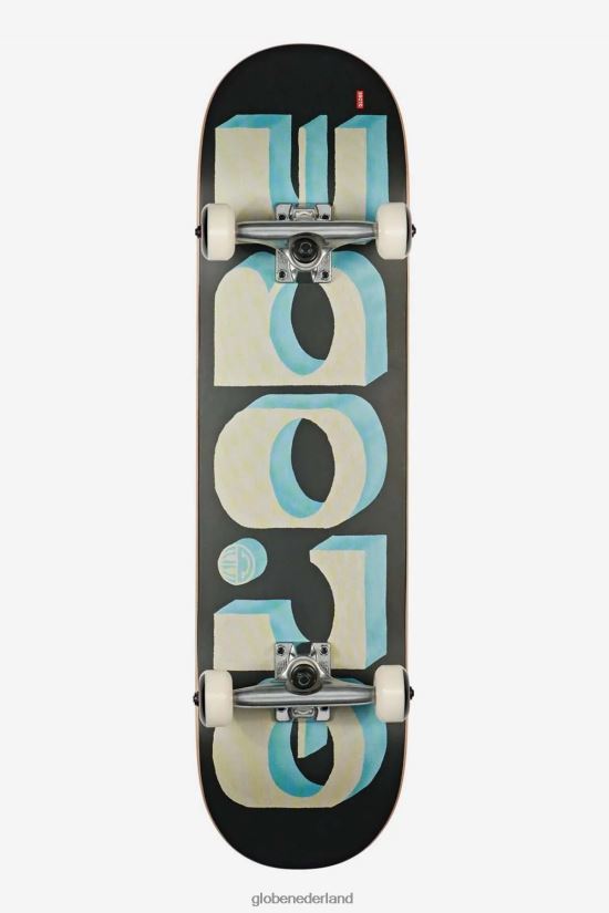 Globe Brand zwart geel g1 d blokken 8,0" compleet FX80Z2190 skateboards