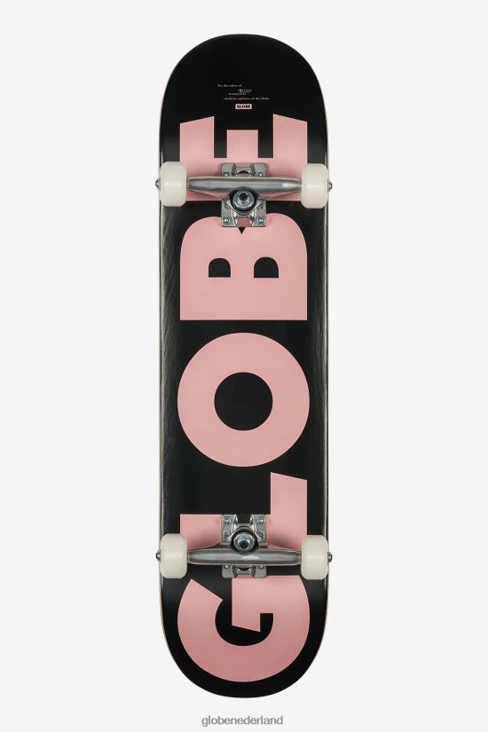 Globe Brand zwart/roze g0 fubar 8.0" compleet FX80Z2195 skateboards