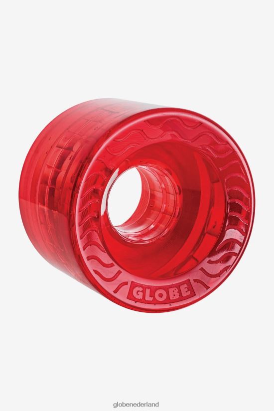 Globe Brand helder/rood retro flex cruiserwiel 58 mm FX80Z2263 skateboards