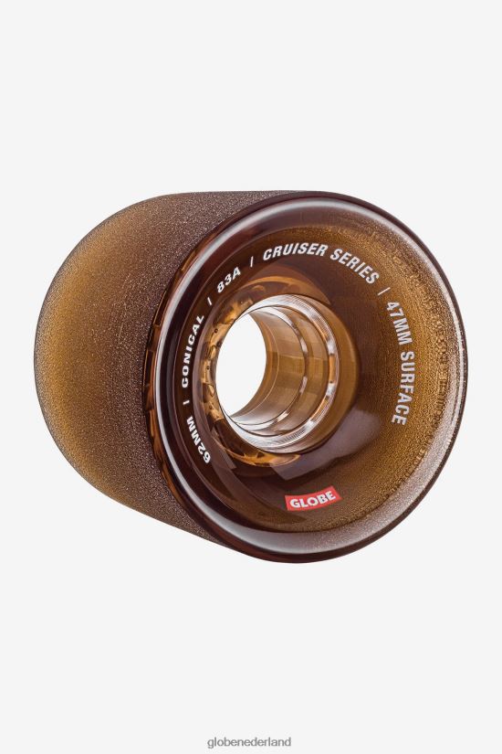 Globe Brand heldere koffie conisch kruiserwiel 62 mm FX80Z2259 skateboards